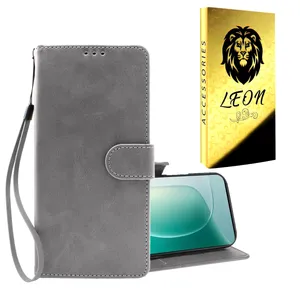 کیف کلاسوری لئون مدل Chanta Yo مناسب برای گوشی موبایل شیائومی Poco C65 به همراه بندآویز