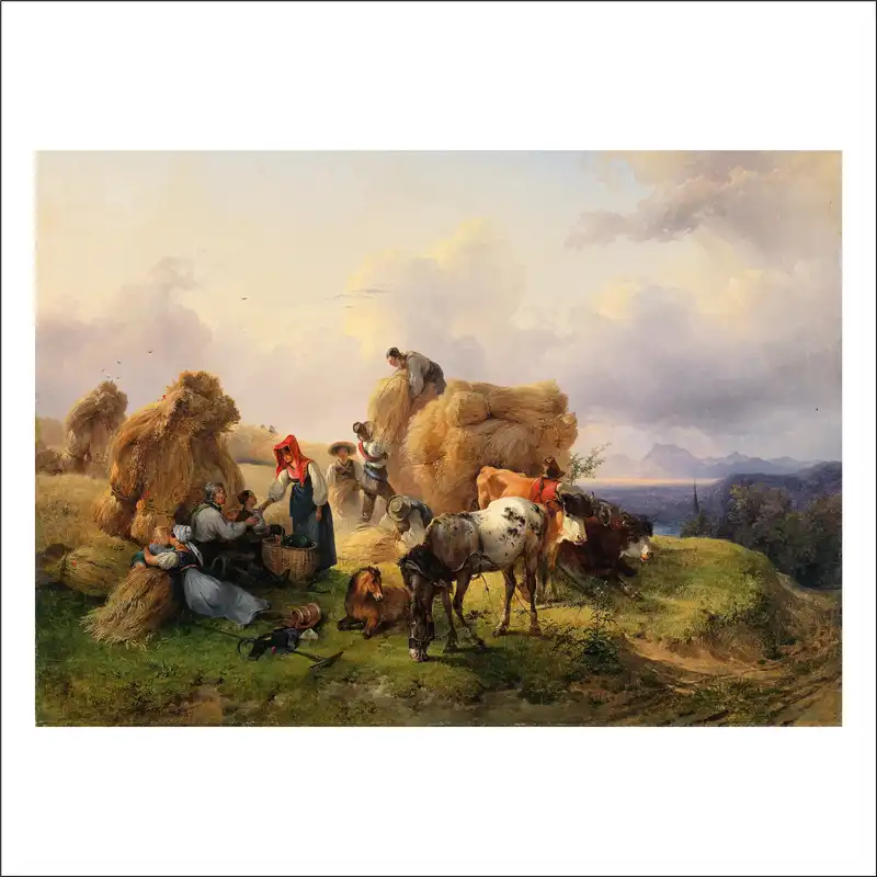 پازل 1000 تکه فاکس مدل مزرعه گندم