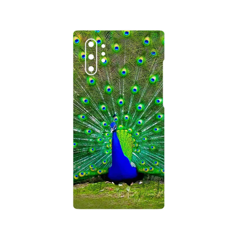 برچسب پوششی ماهوت مدل Peacock مناسب برای گوشی موبایل سامسونگ Galaxy Note 10 Plus