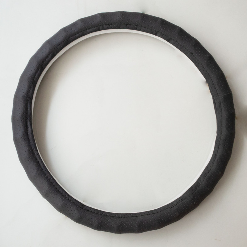 روکش فرمان مدل حلقه ای انگشتی چرم مناسب برای تیبا