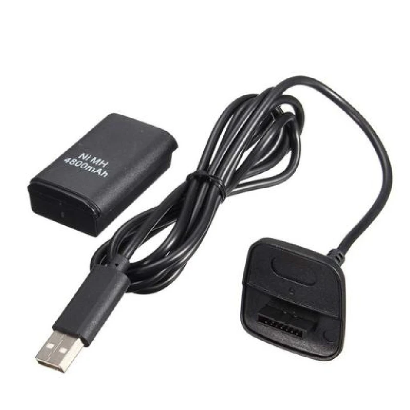 باتری و شارژر دسته بازی ایکس باکس ۳۶۰ مدلxxh-360-2