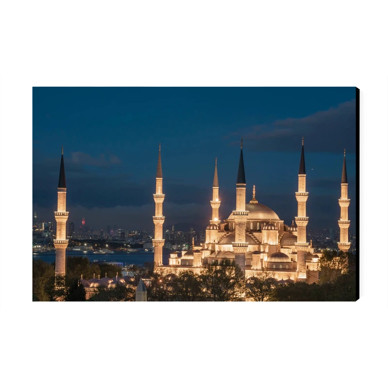 تابلو شاسی عرش طرح گردشگری ترکیه مدل مسجد سلطان احمد (مسجد آبی) کد As6038