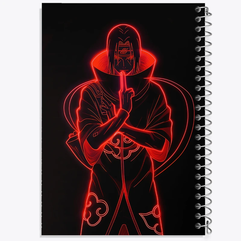 دفتر شطرنجی 50 برگ خندالو طرح انیمه ناروتو (Naruto) کد N3609