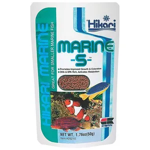 غذای ماهی آکواریوم هیکاری مدل Marine S وزن 50 گرم