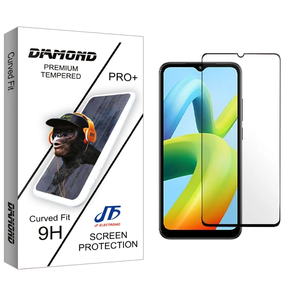محافظ صفحه نمایش شیشه ای جی اف مدل Diamond مناسب برای گوشی موبایل شیائومی Redmi A1 Plus