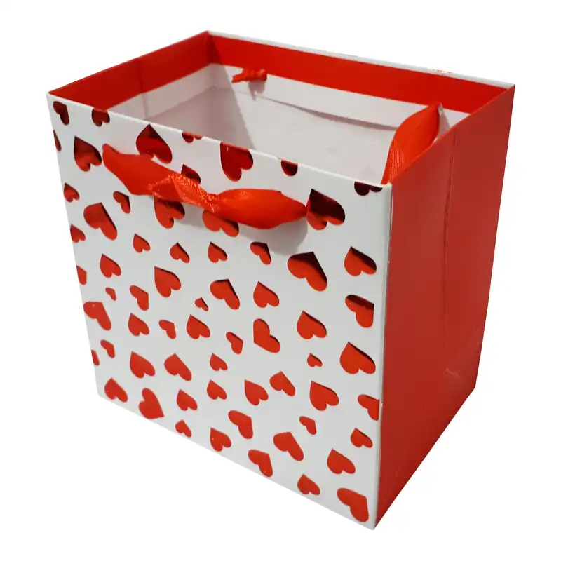 پاکت هدیه طرح قلب کد G546