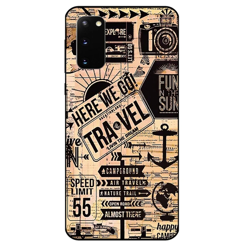 کاور مگافون طرح مسافرت مدل 8098 مناسب برای گوشی موبایل سامسونگ Galaxy S20 FE 4G / 5G  