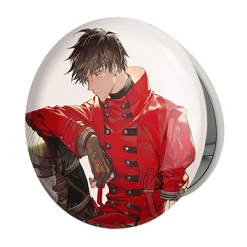 آینه جیبی خندالو طرح وش انیمه تریگان (Trigun) مدل تاشو کد 36196