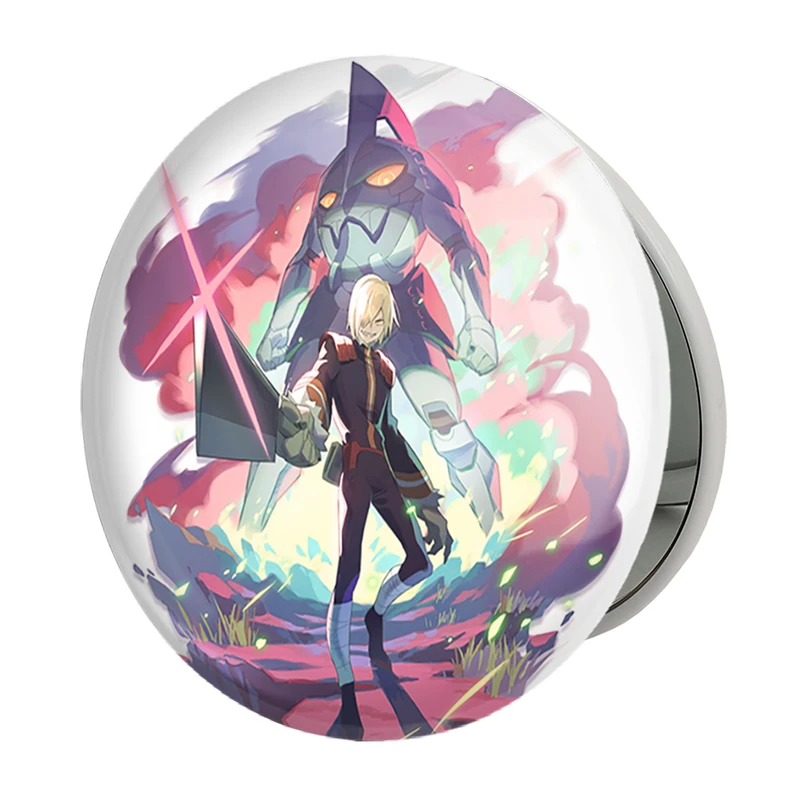 آینه جیبی خندالو طرح ویرال انیمه گورن لاگان مدل تاشو کد 32285