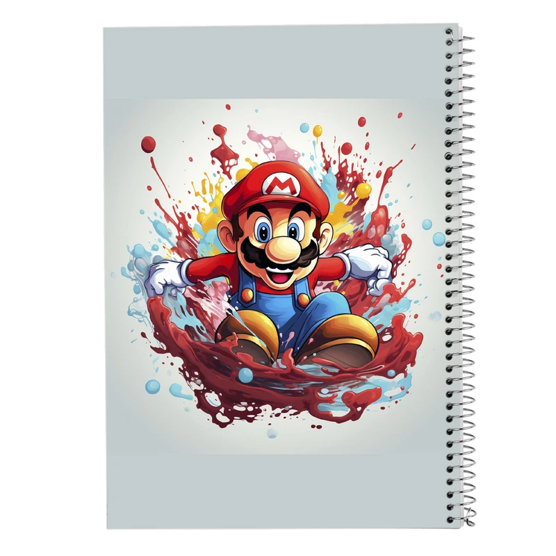 دفتر لیست خرید 50 برگ مدوپد مدل سوپرماریو super mario کد DF2832