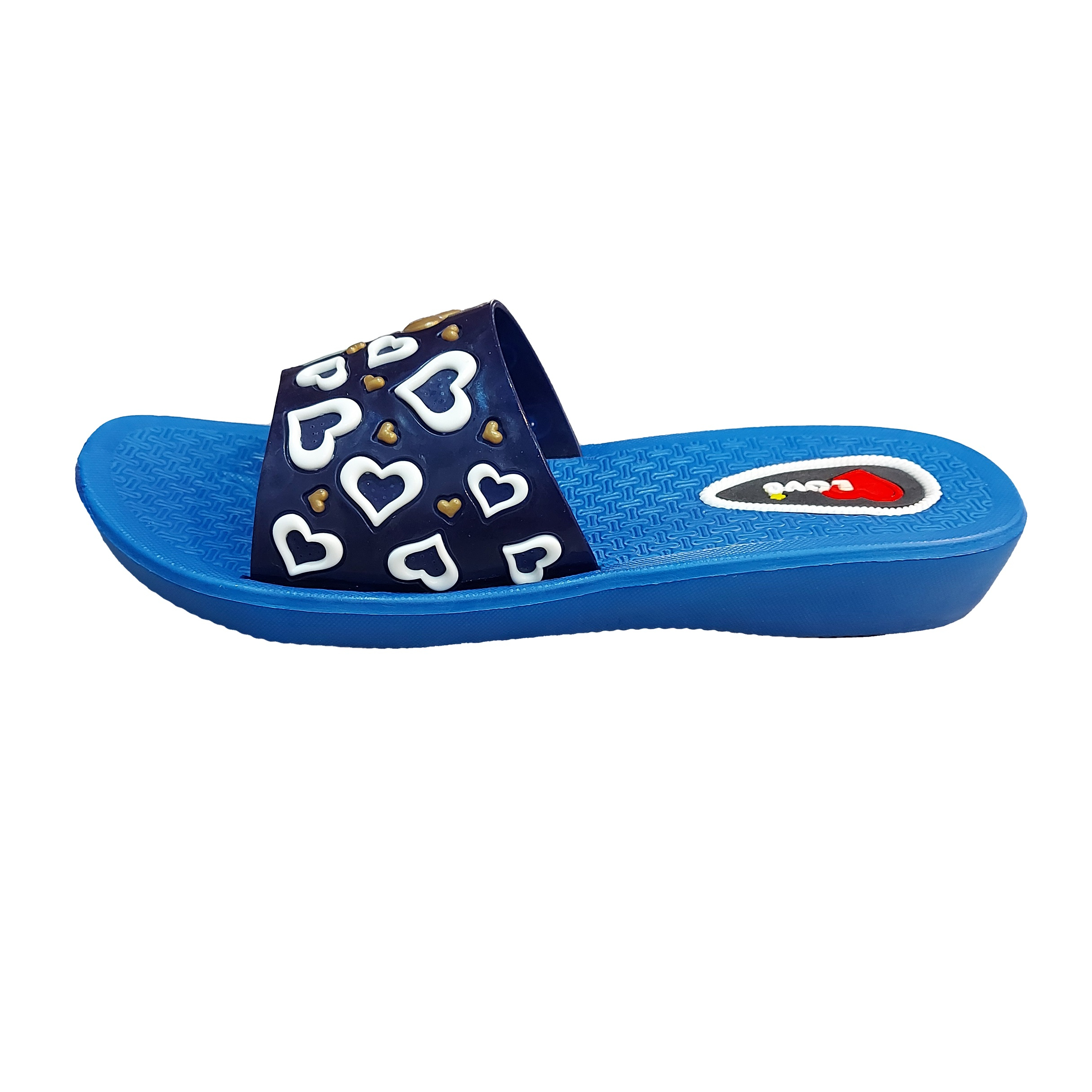 دمپایی زنانه مدل Love رنگ آبی