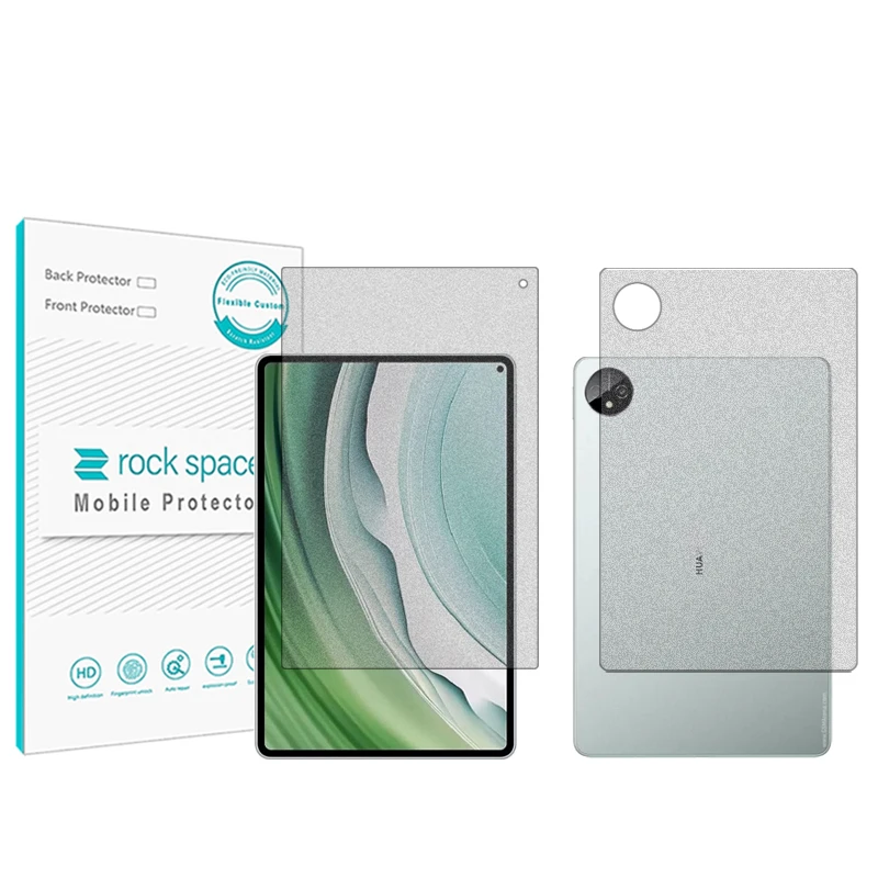 محافظ صفحه نمایش مات راک اسپیس مدل HyMTT مناسب برای تبلت هوآوی Matepad Pro 11 به همراه محافظ پشت گوشی