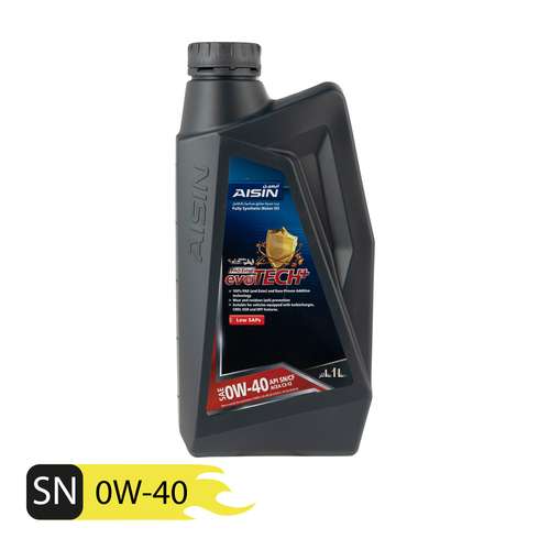 روغن موتور خودرو آیسین مدل 0W-40 SN PLUS حجم 1000 میلی لیتر