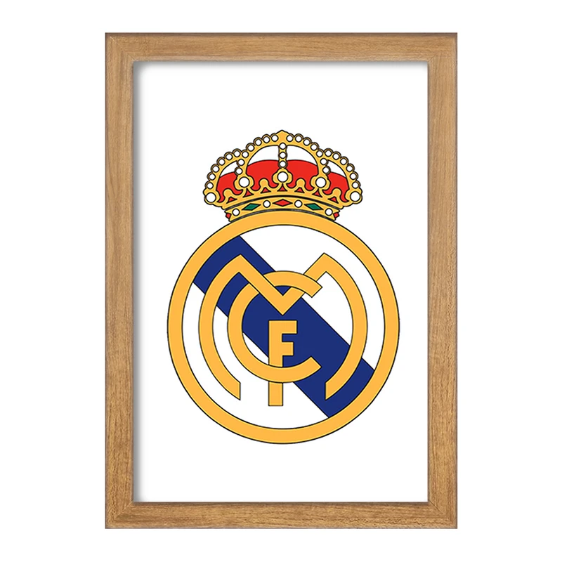تابلو خندالو مدل باشگاه رئال مادرید Real Madrid  کد 1999