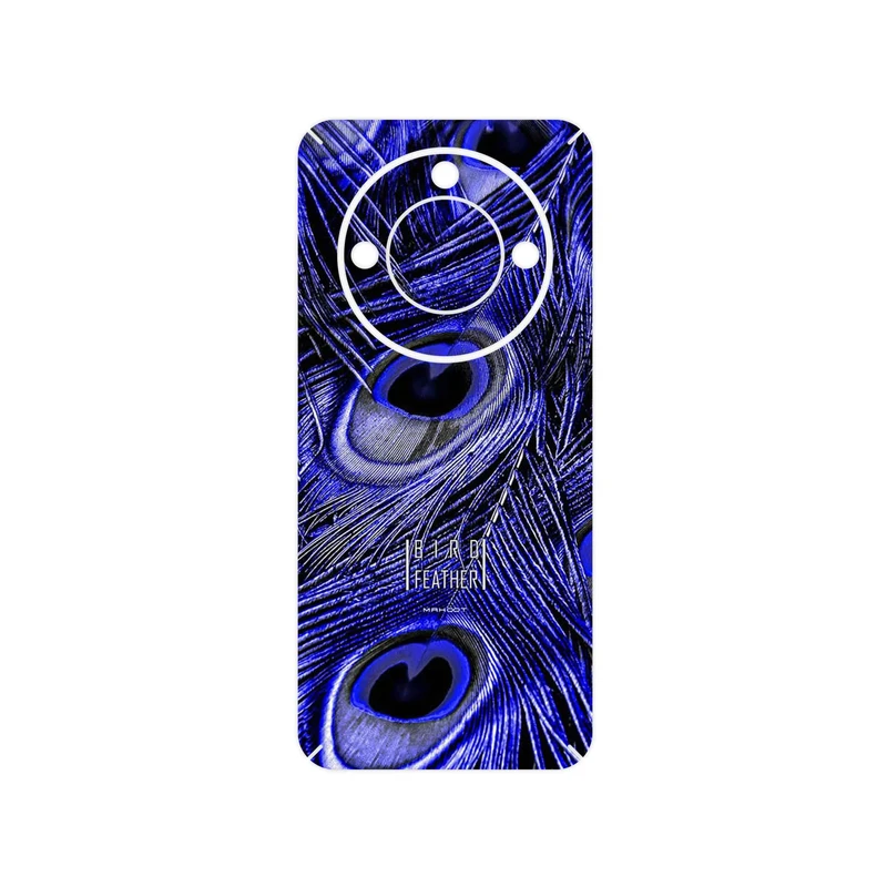 برچسب پوششی ماهوت مدل Purple Feather مناسب برای گوشی موبایل آنر X9c Smart