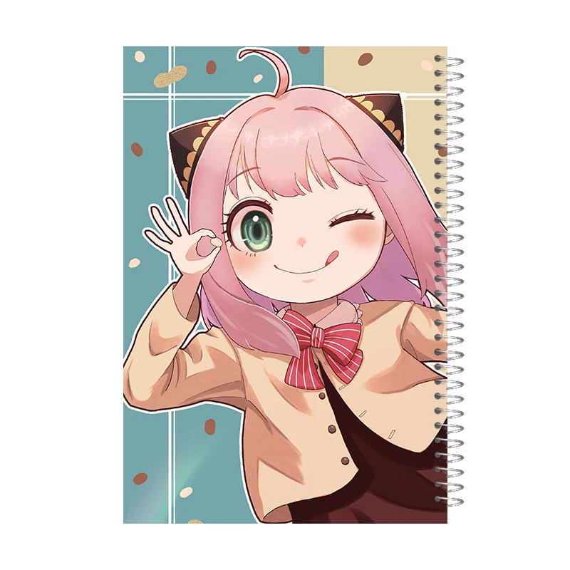 دفتر مشق 60 برگ آی چاپ مدل anya کد 816b