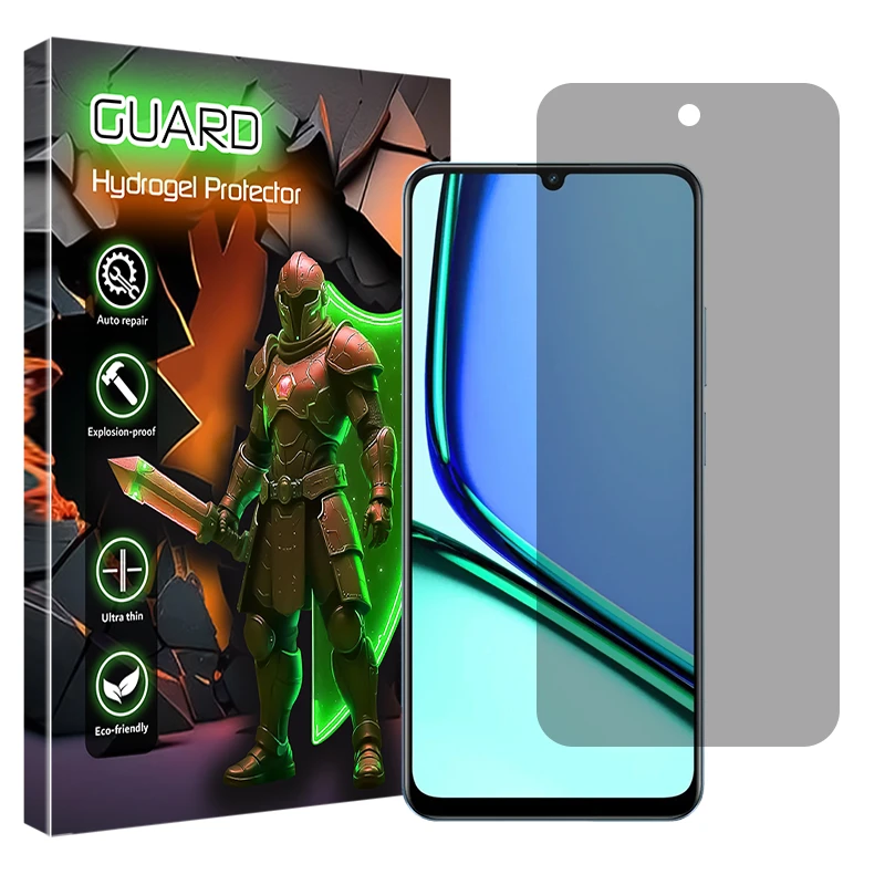 محافظ صفحه نمایش حریم شخصی گارد مدل Tough مناسب برای گوشی موبایل ریلمی Note 60