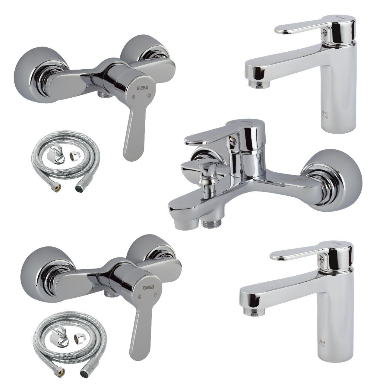 ست شیرآلات کسری مدل ادموند مجموعه 7 عددی