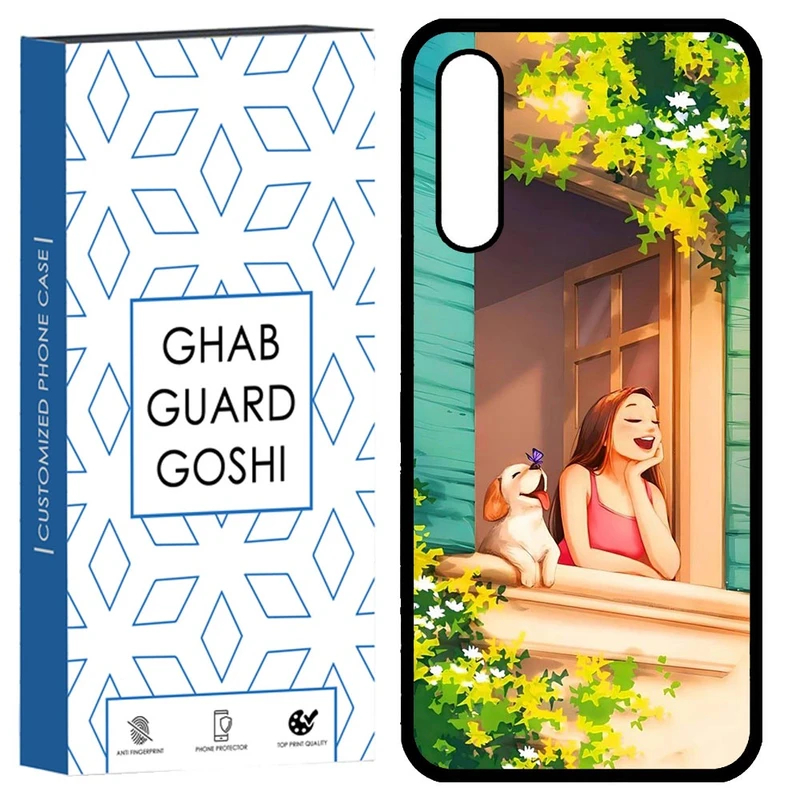 کاور قاب گارد گوشی طرح دخترانه کد TPU-015 مناسب برای گوشی موبایل سامسونگ Galaxy A02