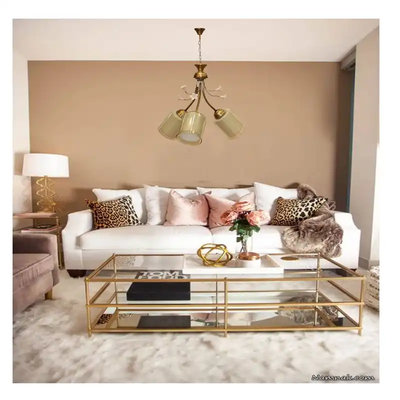 لوستر 3 شعله پلاس نورشو مدل کاج