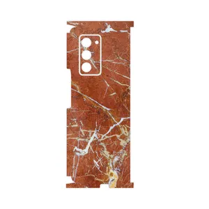 MAHOOT Red Marble-FullSkin Cover Sticker for Samsung Galaxy Z FOLD 2