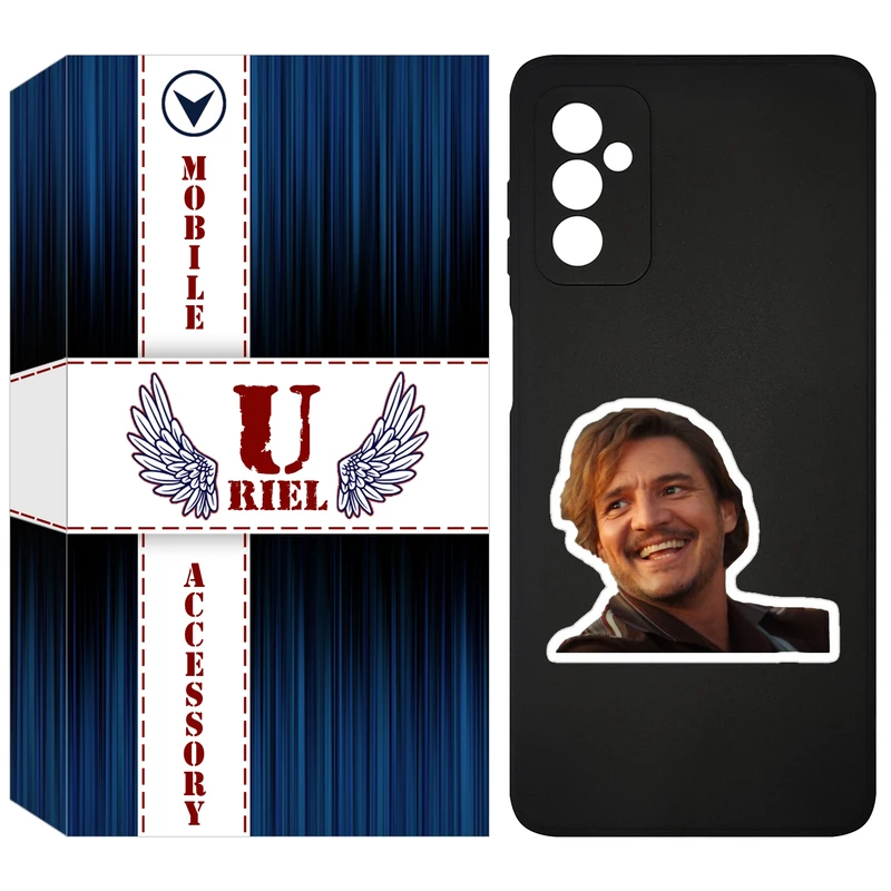 کاور یوریل مدل KSH کد 83 طرح لبخند مناسب برای گوشی موبایل سامسونگ Galaxy F13 4G / M13 4G / M23