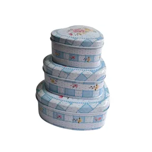 جعبه هدیه مدل قلبی کد VT4511 مجموعه 3 عددی
