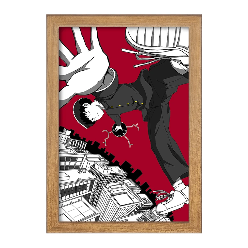 تابلو خندالو مدل شییکو انیمه موب سایکو Mob Psycho 100 کد 24499