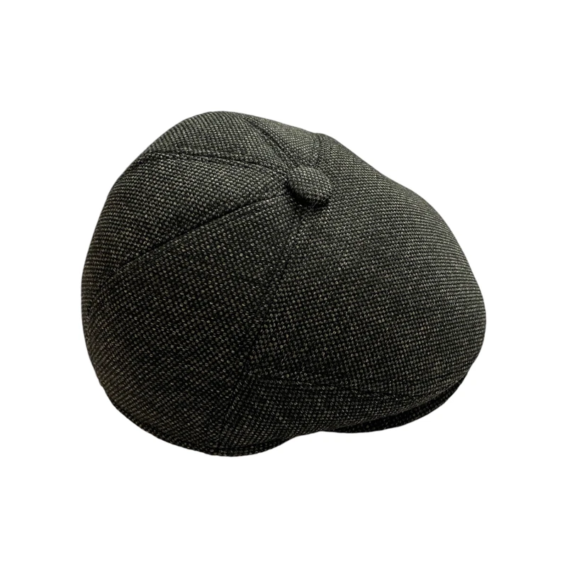 کلاه باراتا مردانه مدل kbm رنگ ذغالی