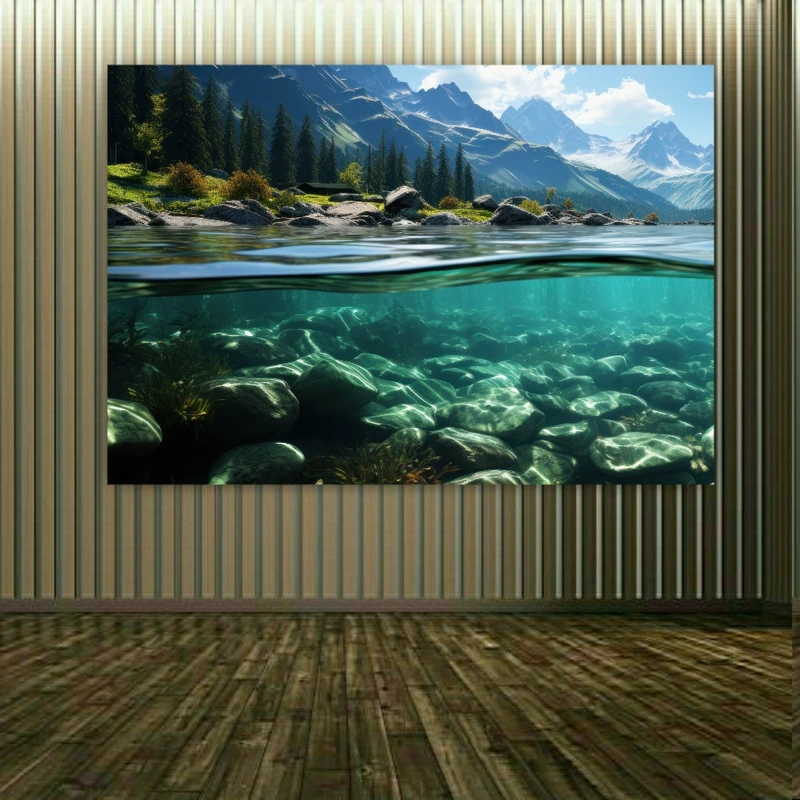 تابلو بوم طرح طبیعت کد PP2808