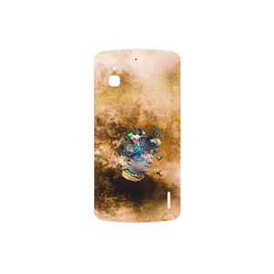 MAHOOT Collage of surreal Portrait of Men Cover Sticker for Google Nexus 4