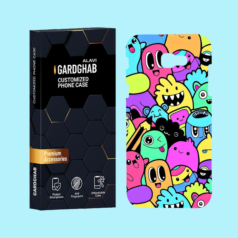 کاور گارد قاب علوی مدل فانتزی مناسب برای گوشی موبایل سامسونگ Galaxy A720 / A7 2017