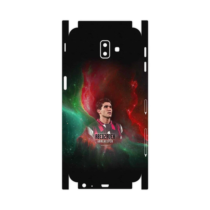 برچسب پوششی ماهوت مدل Ahmad Reza Abedzadeh-FullSkin مناسب برای گوشی موبایل سامسونگ Galaxy J6 Plus