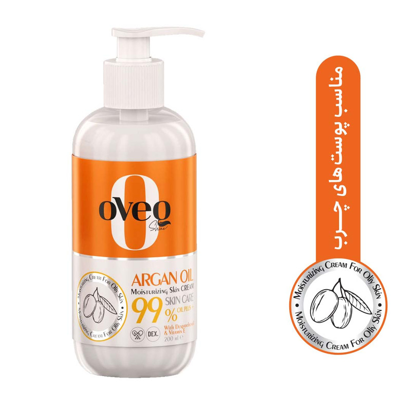 کرم مرطوب کننده و آبرسان اوک شاین مدل آرگان حجم 200 میلی لیتر کرم مرطوب کننده و آبرسان اوک شاین مدل آرگان حجم 200 میلی لیتر