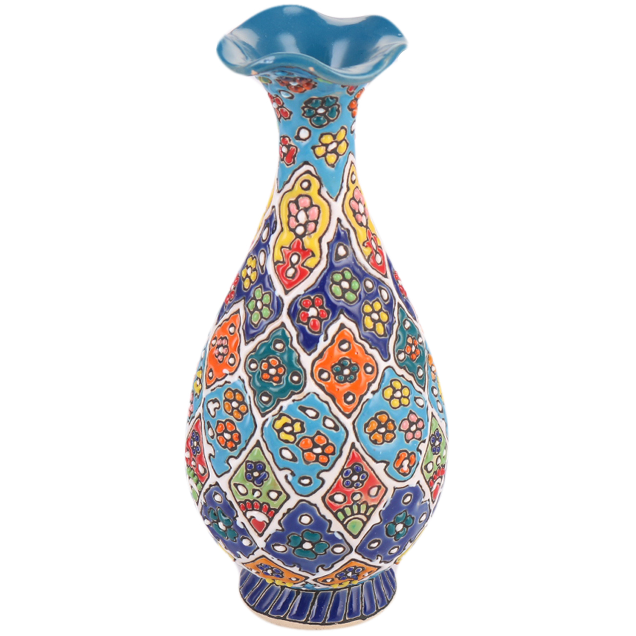 گلدان میناکاری سفالی مدل Ap-100890