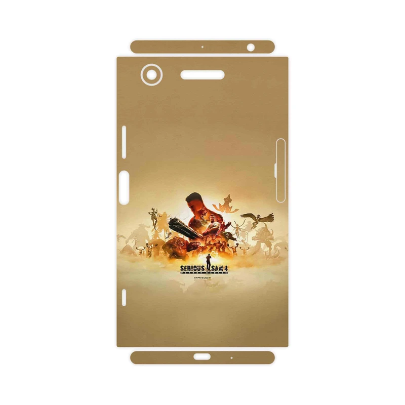 برچسب پوششی ماهوت مدل Serious Sam Game Series-FullSkin مناسب برای گوشی موبایل سونی Xperia XZ1
