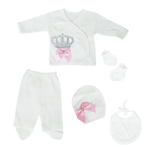 ست 5 تکه لباس نوزادی مدل miniteti 2022