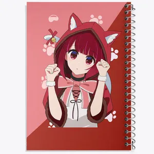 دفتر مشق 50 برگ خندالو طرح کانا انیمه اوشی نو کو کد 31223