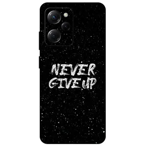 Megafone Never give up 1871 Cover For Xiaomi Poco X5 Pro