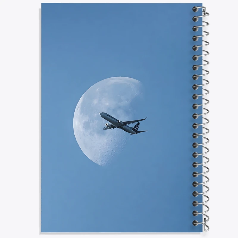 دفتر مشق 100 برگ خندالو طرح هواپیما کد F1390