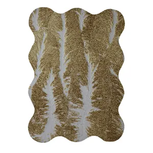 پادری مدل دالبر طرح کلاسیک کد 8843 سایز 80x110 سانتی متر 