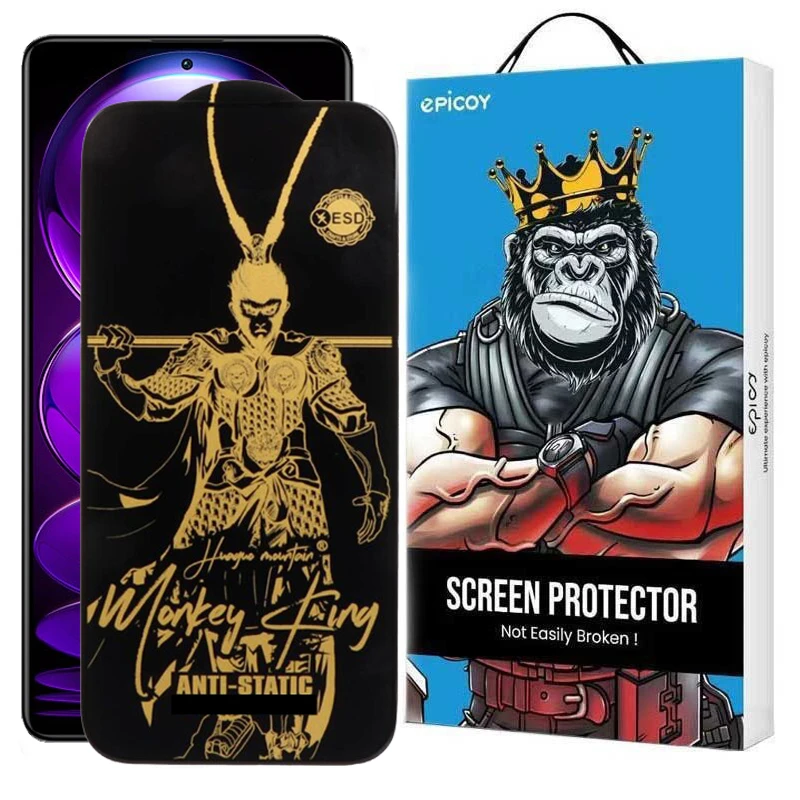 محافظ صفحه نمایش اپیکوی مدل Wukong ESD مناسب برای گوشی موبایل شیائومی Redmi Note 12 Explorer/Turbo/Discovery/Pro Speed/Note 12R pro