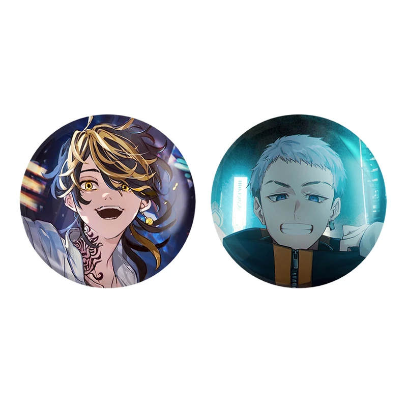 مگنت خندالو طرح کازوتورا هانمیا و میتسویا تاکاشی انیمه توکیو ریونجرز کد 1115211147 مجموعه 2 عددی