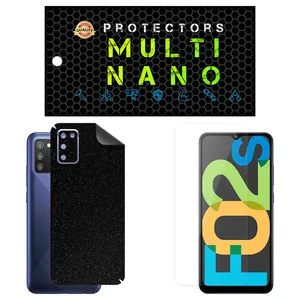 Multi Nano X-SFG Screen Protector For Samsung Galaxy F02S with back skin