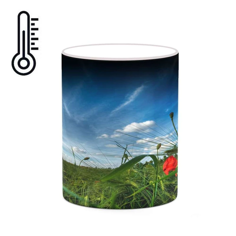 ماگ حرارتی کاکتی مدل منظره کد mgh18298