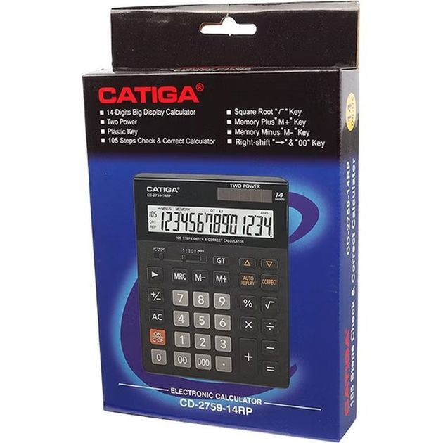 ماشین حساب کاتیگا مدل CD-2759 14RP