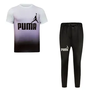 ست تیشرت و شلوار ورزشی مردانه مدل المپیک کد 45a