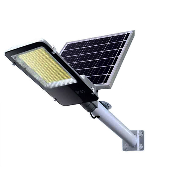 چراغ خیابانی خورشیدی 300 وات مدل ST-IP67 به همراه پنل خورشیدی