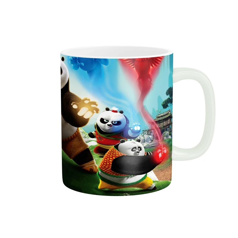 ماگ پاد آفرین مدل انیمیشن پاندای کونگ فو کار کد DKC671