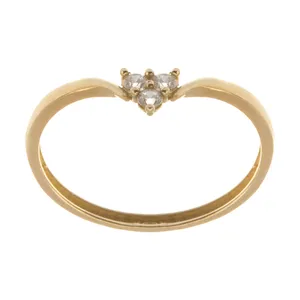 انگشتر طلا 18 عیار زنانه میو گلد مدل GD913-55